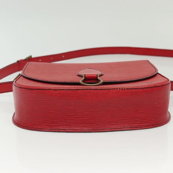LOUIS VUITTON Epi Saint Cloud GM Shoulder Bag Red M52197 - Picture 5 of 16